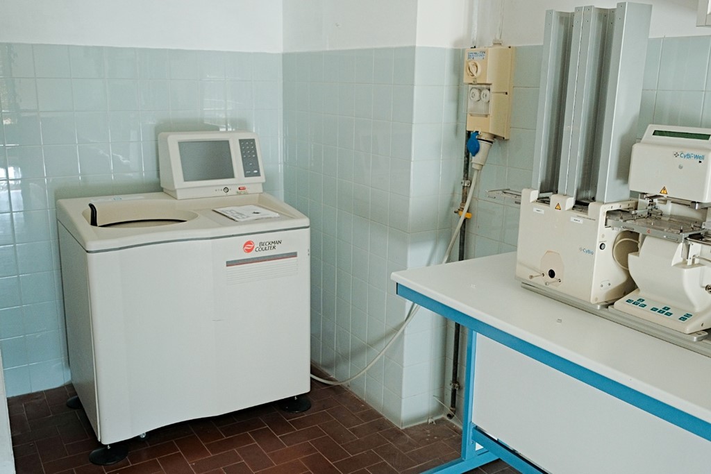 laboratorio di ultracentrifugazione